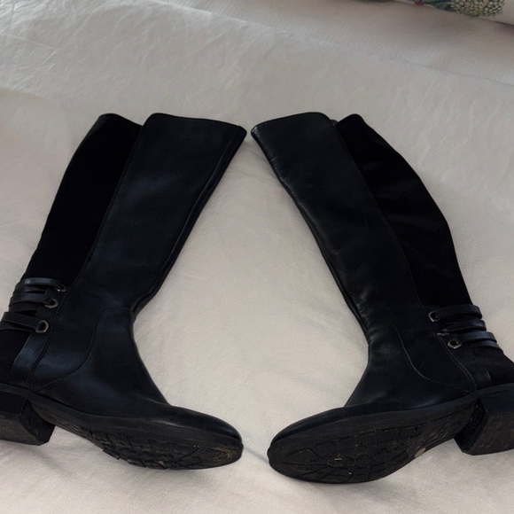 Vince Camuto Black Over the Knee Boots - Picture 4 of 4